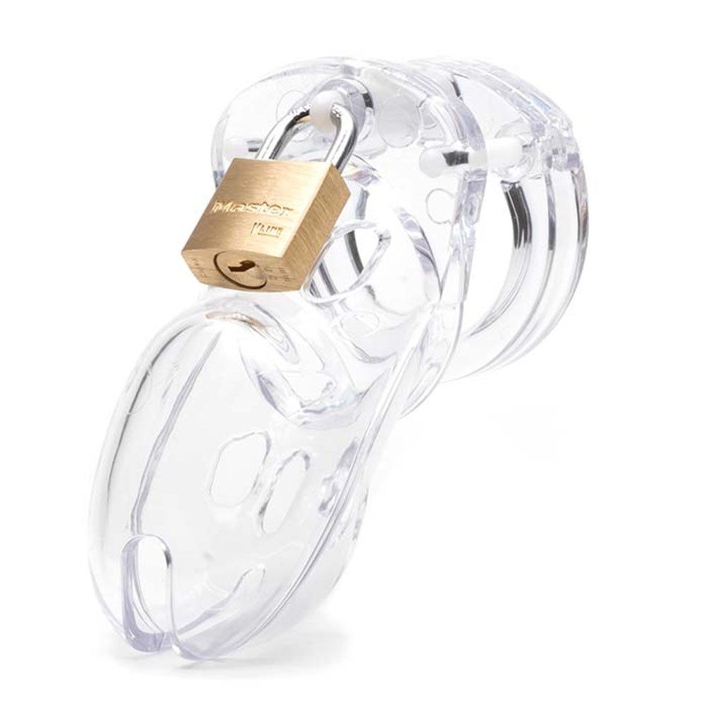 CB-3000 Chastity Cock Cage Kit - Clear 3 Inch Cock Cage Kit